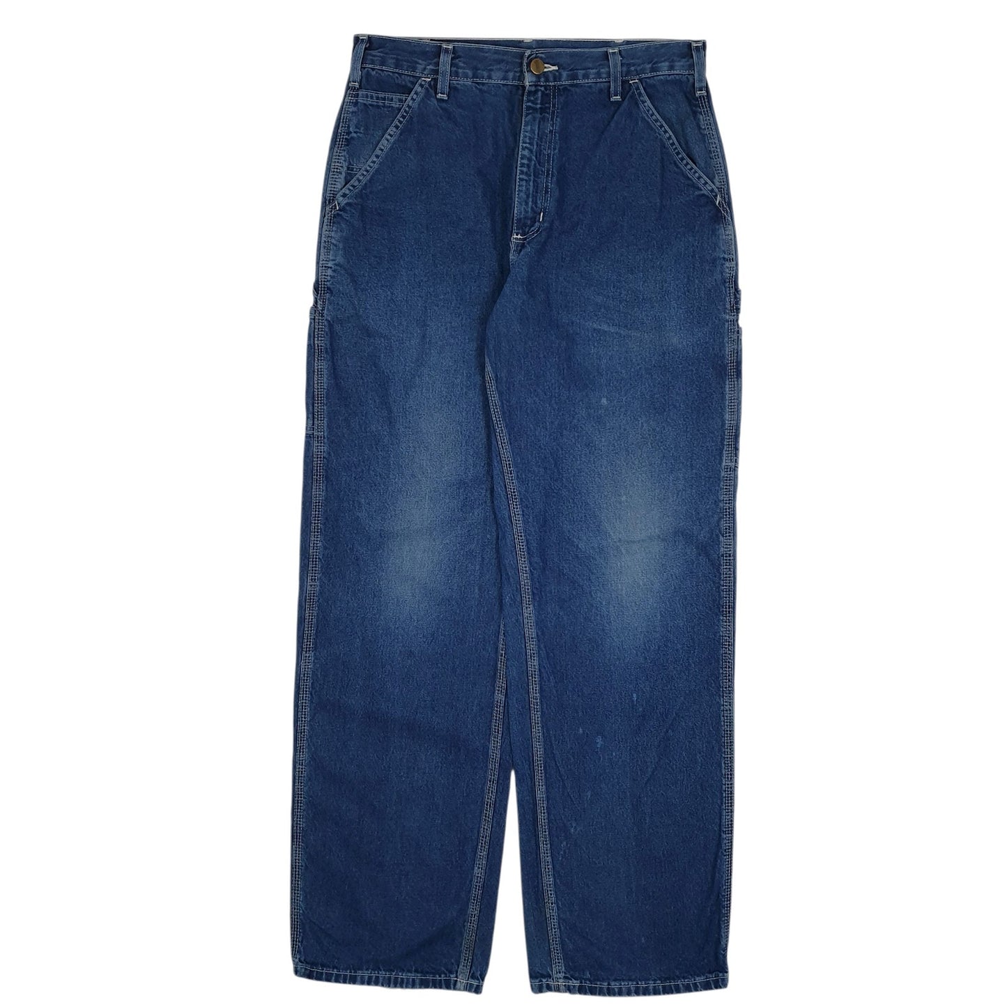 Mens Blue Carhartt  Carpenter JeansW32 L32