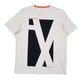 Mens White Armani  Short Sleeve T Shirt