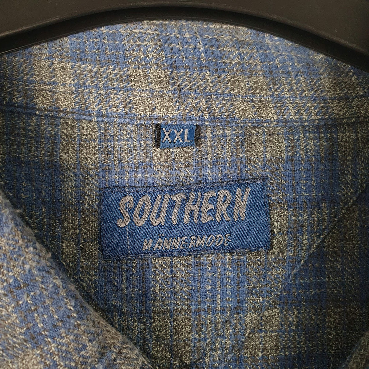 Mens Blue Southern Vintage  Shirt