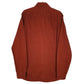 Mens Orange Eddie Bauer Corduroy  Shirt