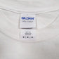 Mens White Gildan   T Shirt