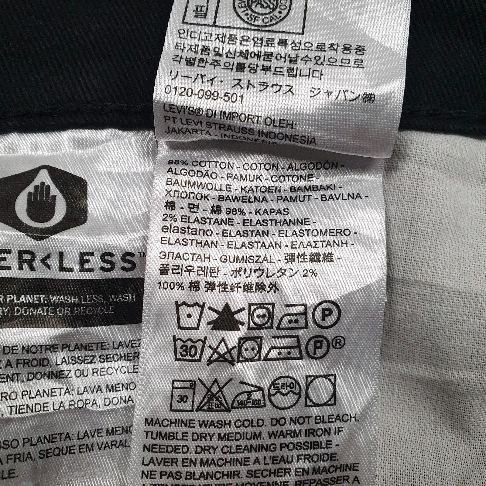 Mens Black Levis   Jeans