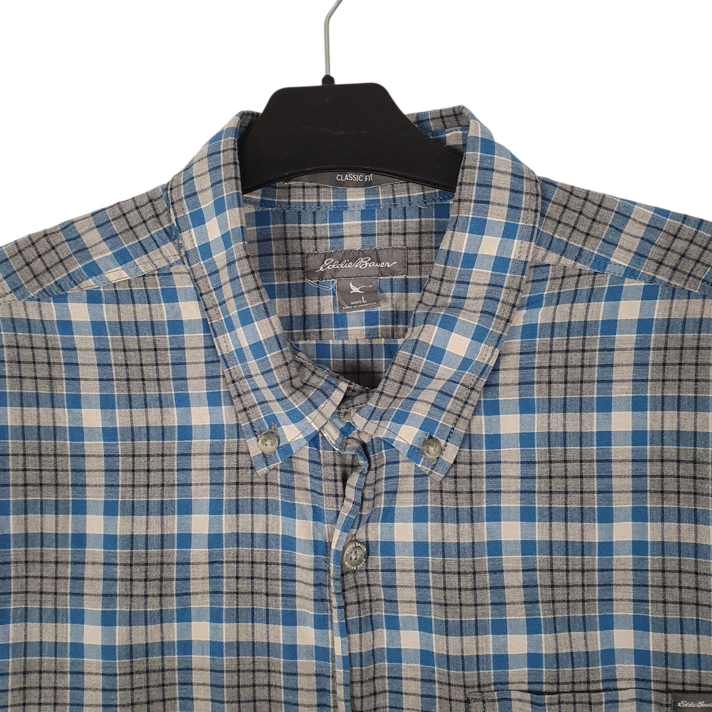 Mens Grey Eddie Bauer   Shirt