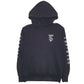 Mens Black Trap Star  Hoodie Jumper