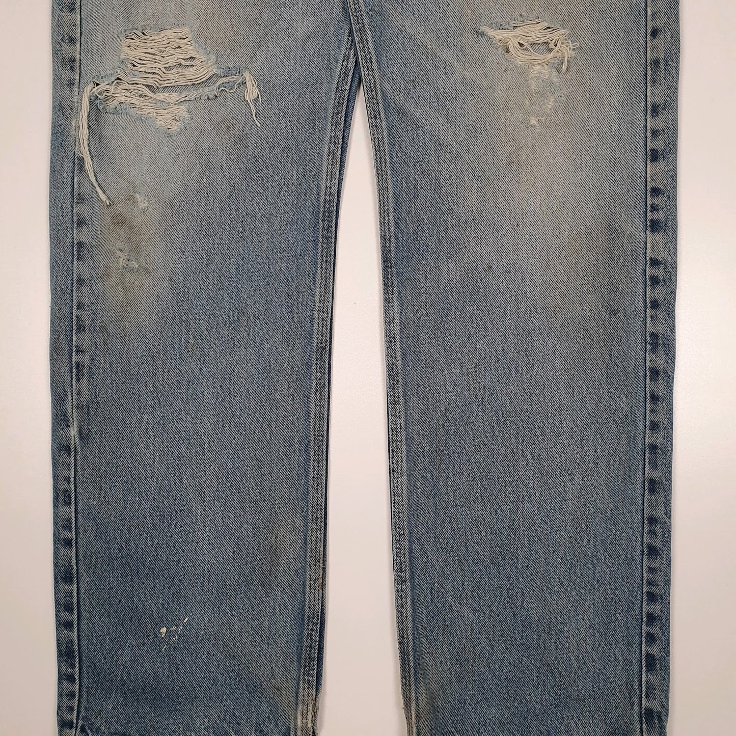 Mens Blue Carhartt   Jeans