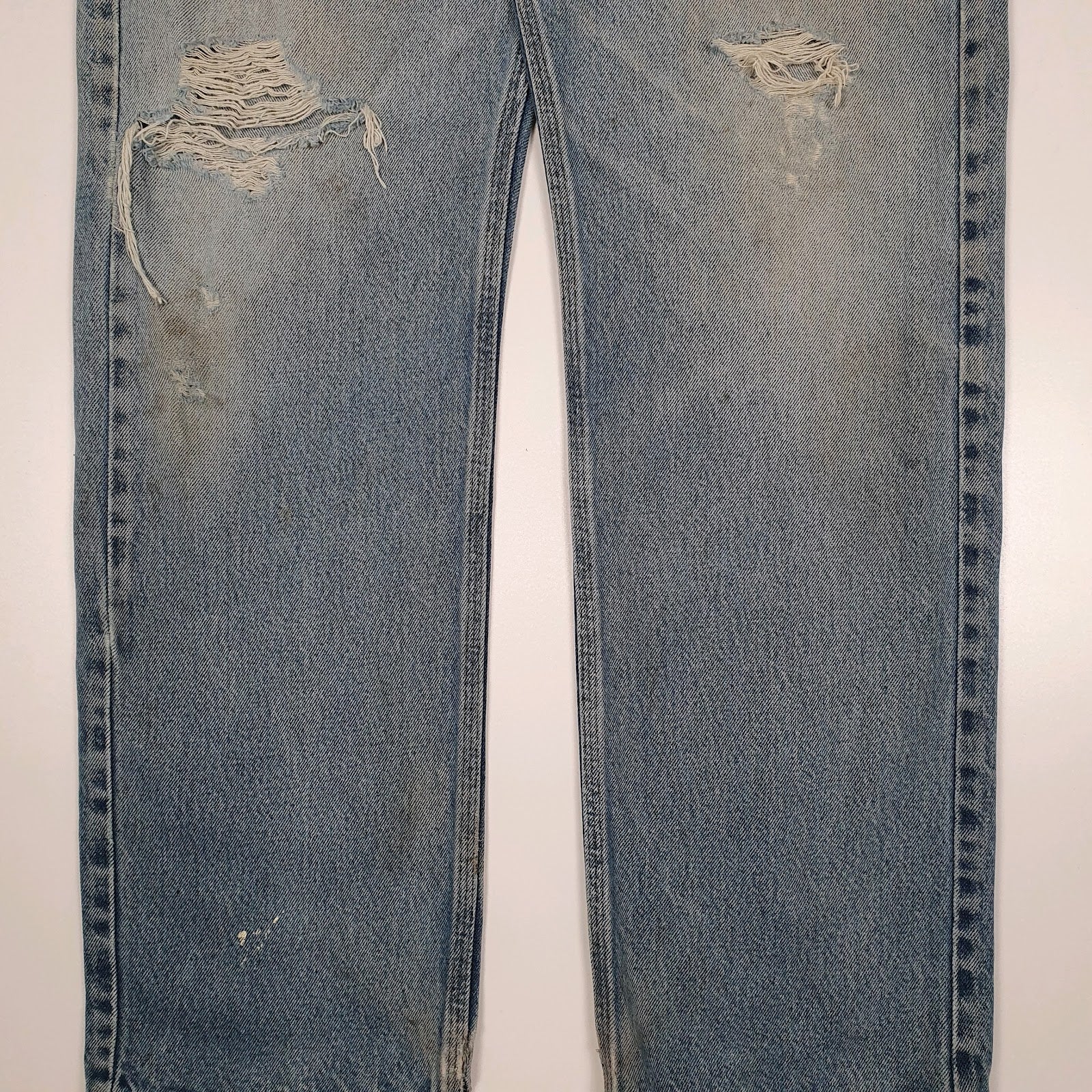 Mens Blue Carhartt   Jeans