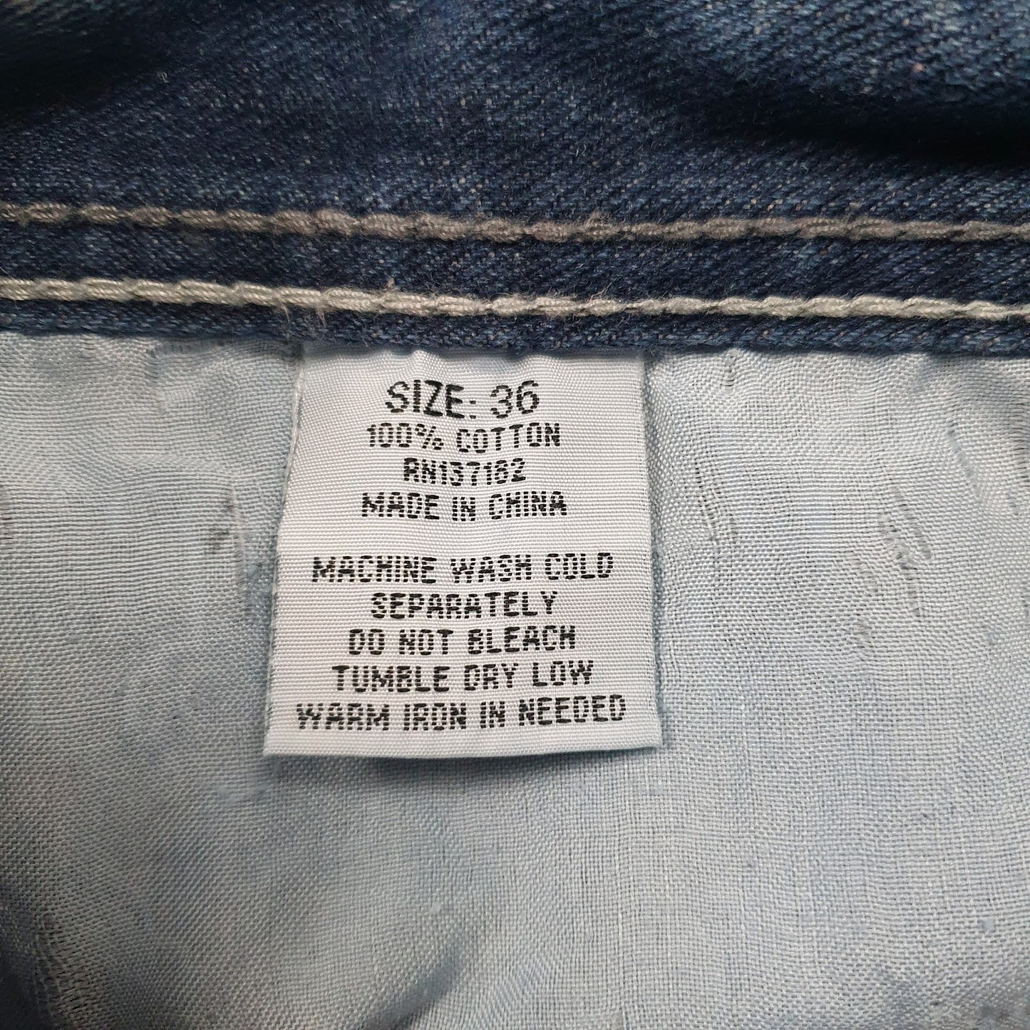 Mens Blue GS-115 Y2K Hip Hop  Jeans