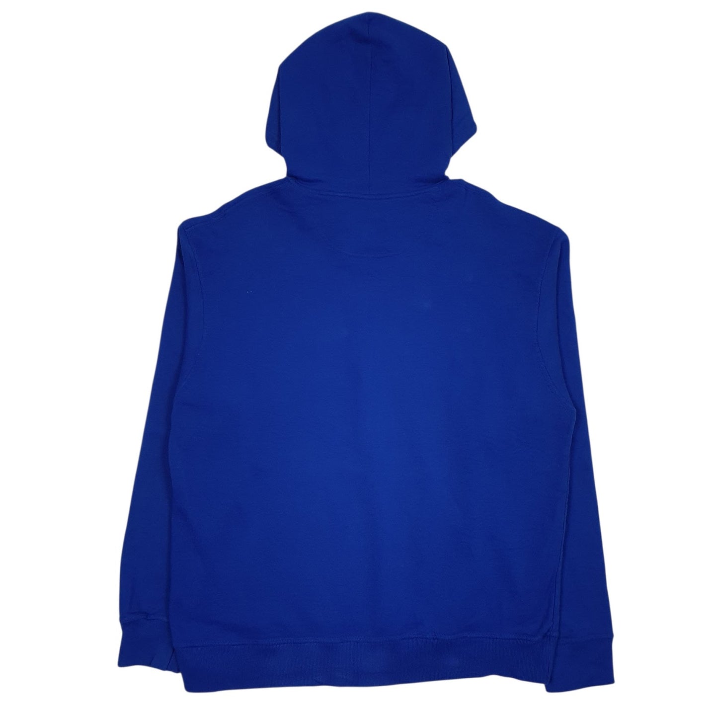 Mens Blue Champion Hooded Quarter Zip Jumper