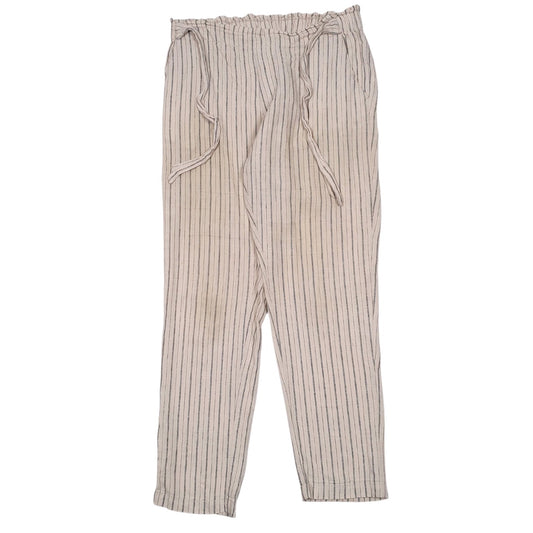 Womens Beige Omara Baggy Chino Trousers