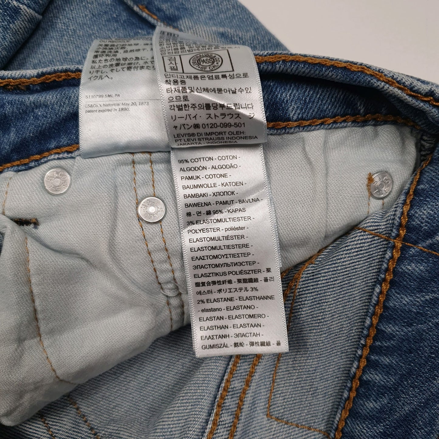 Mens Blue Levis   Jeans