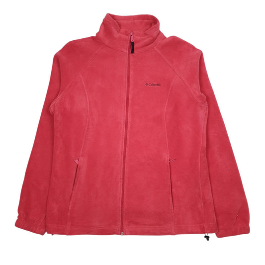 Womens Pink Columbia Sportswear Company  Full Zip Jumper