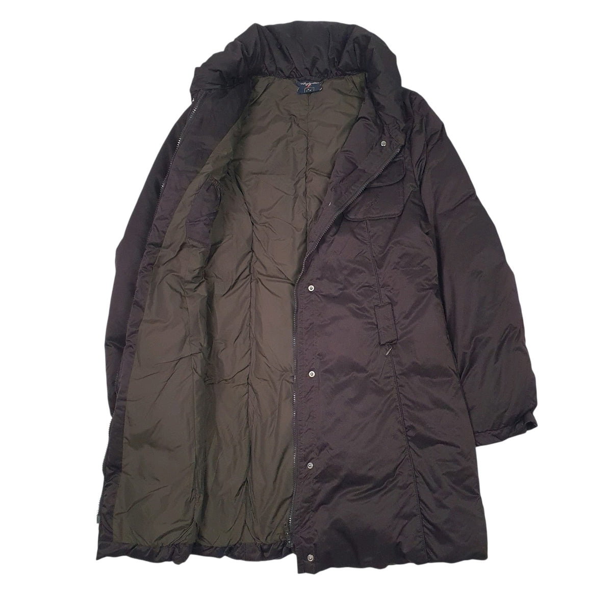 Womens Grey Australian Longline  Coat