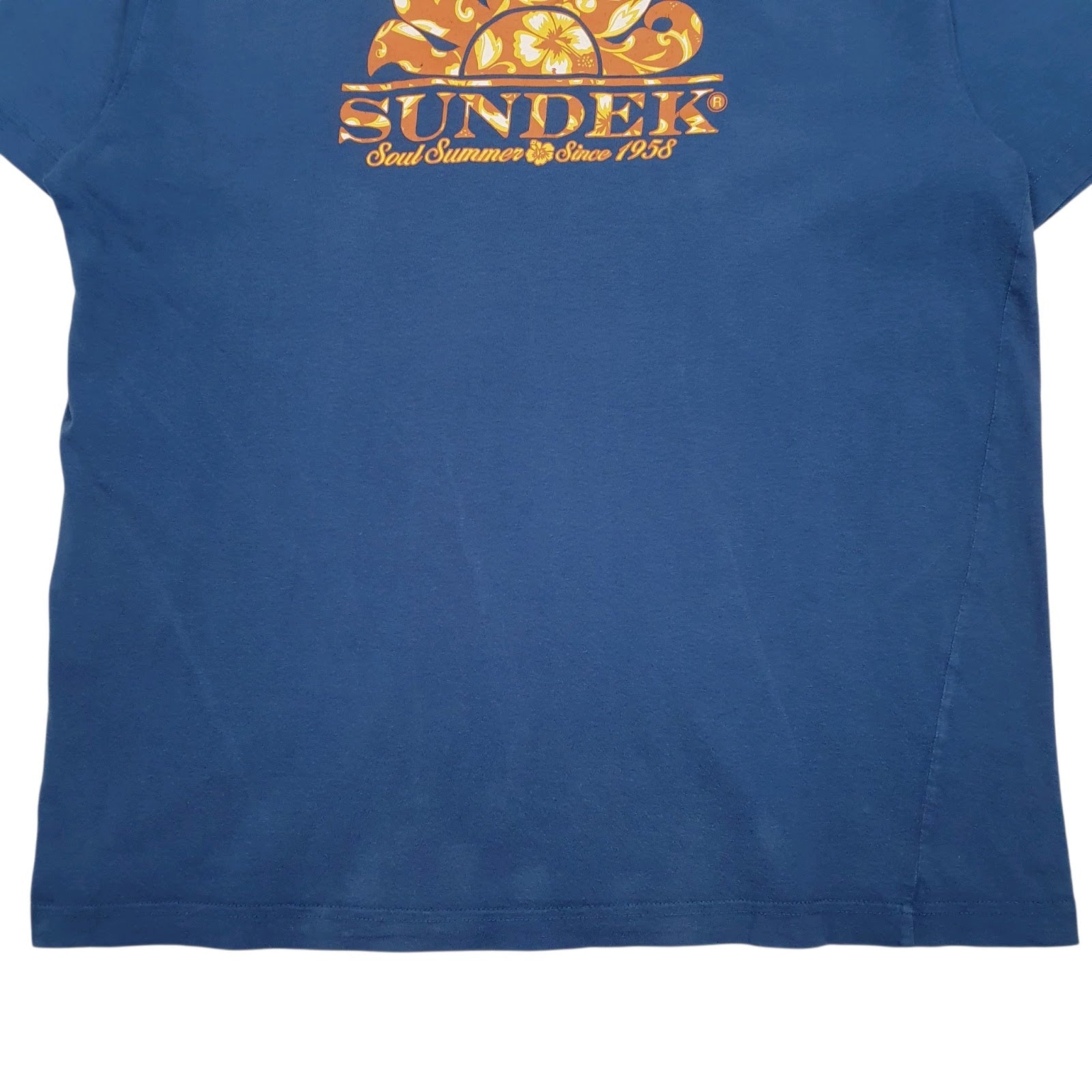 Mens Blue Sundek   T Shirt