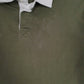 Mens Green Sonoma Rugby Crewneck Polo Shirt