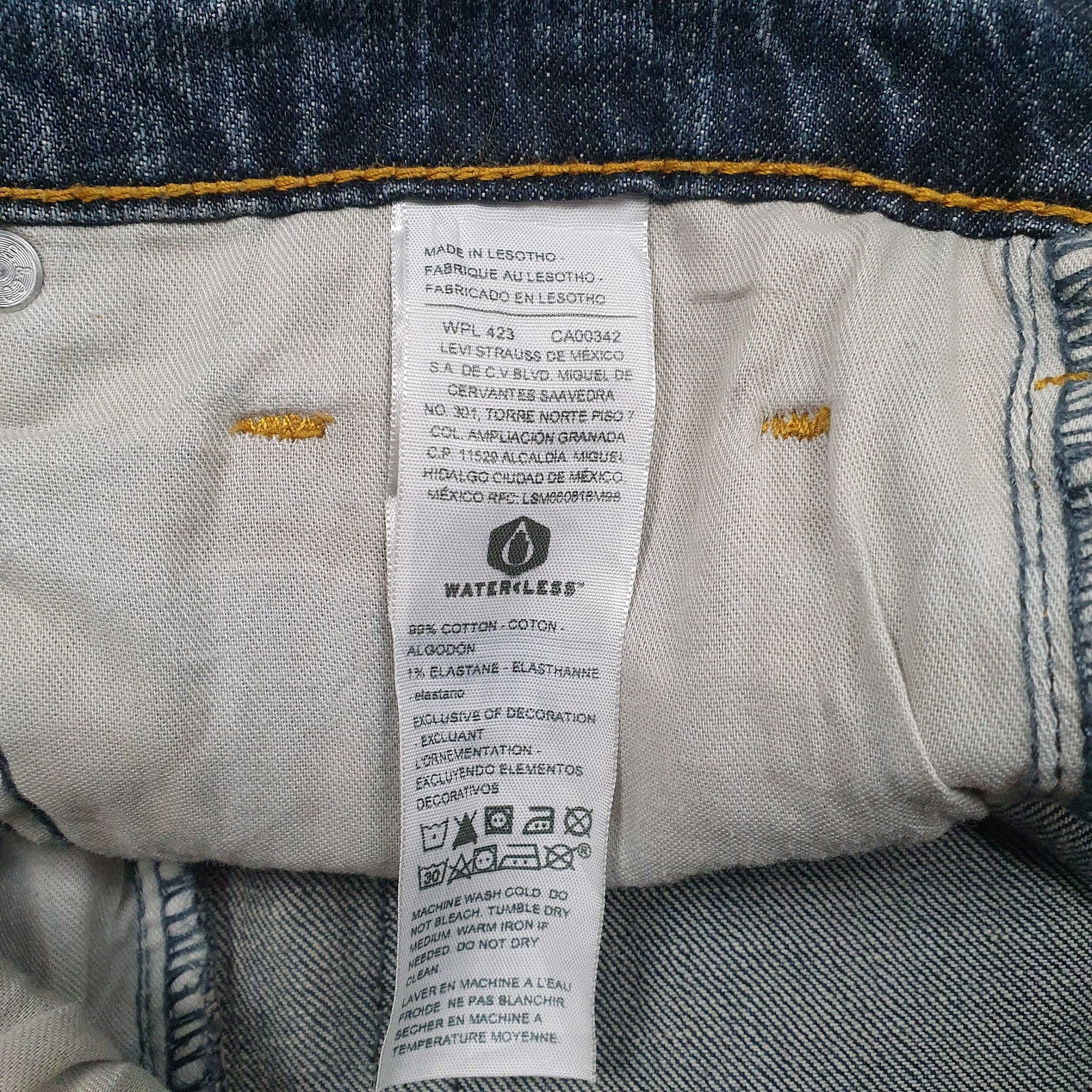 Mens Blue Levis   Jeans