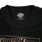 Mens Black Dickies Kustom Kulture  T Shirt