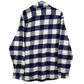 Mens Blue L.L.Bean Flannel  Shirt