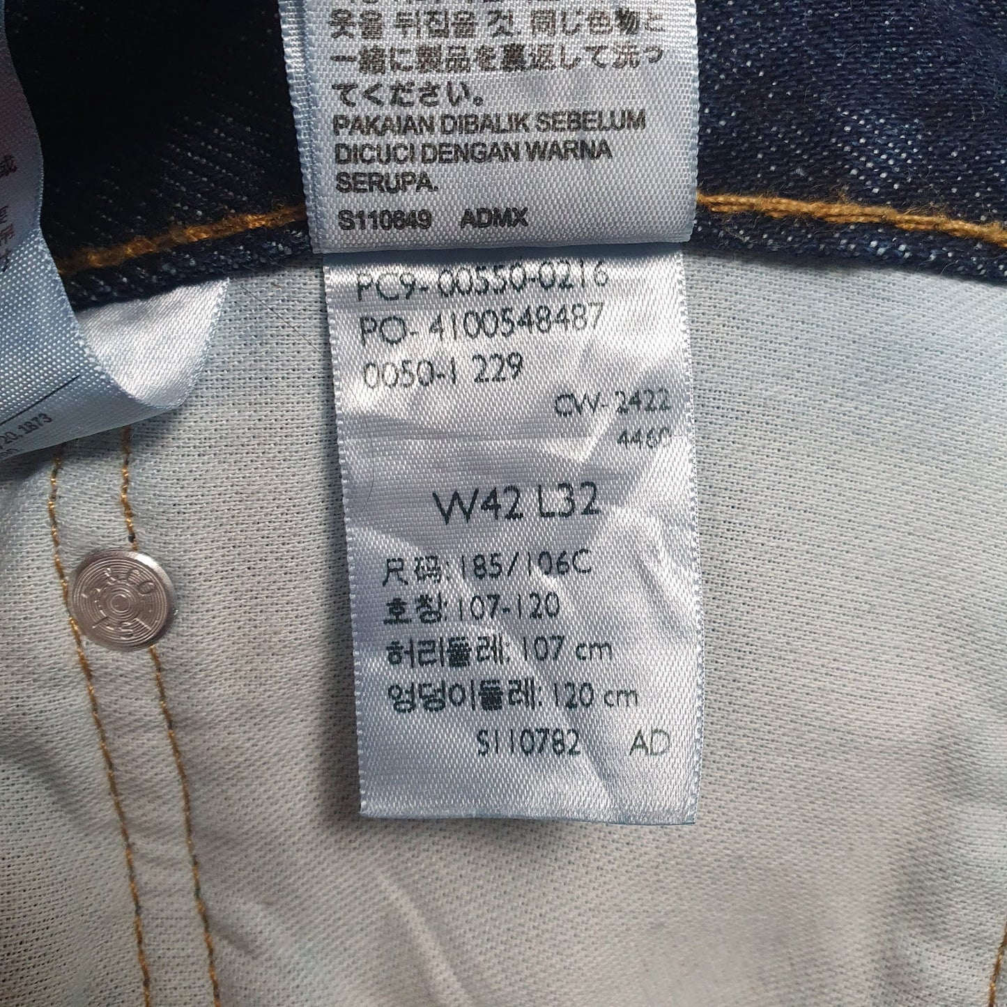 Mens Blue Levis   Jeans