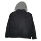 Mens Black Levis Hoodie Chore Workwear  Coat