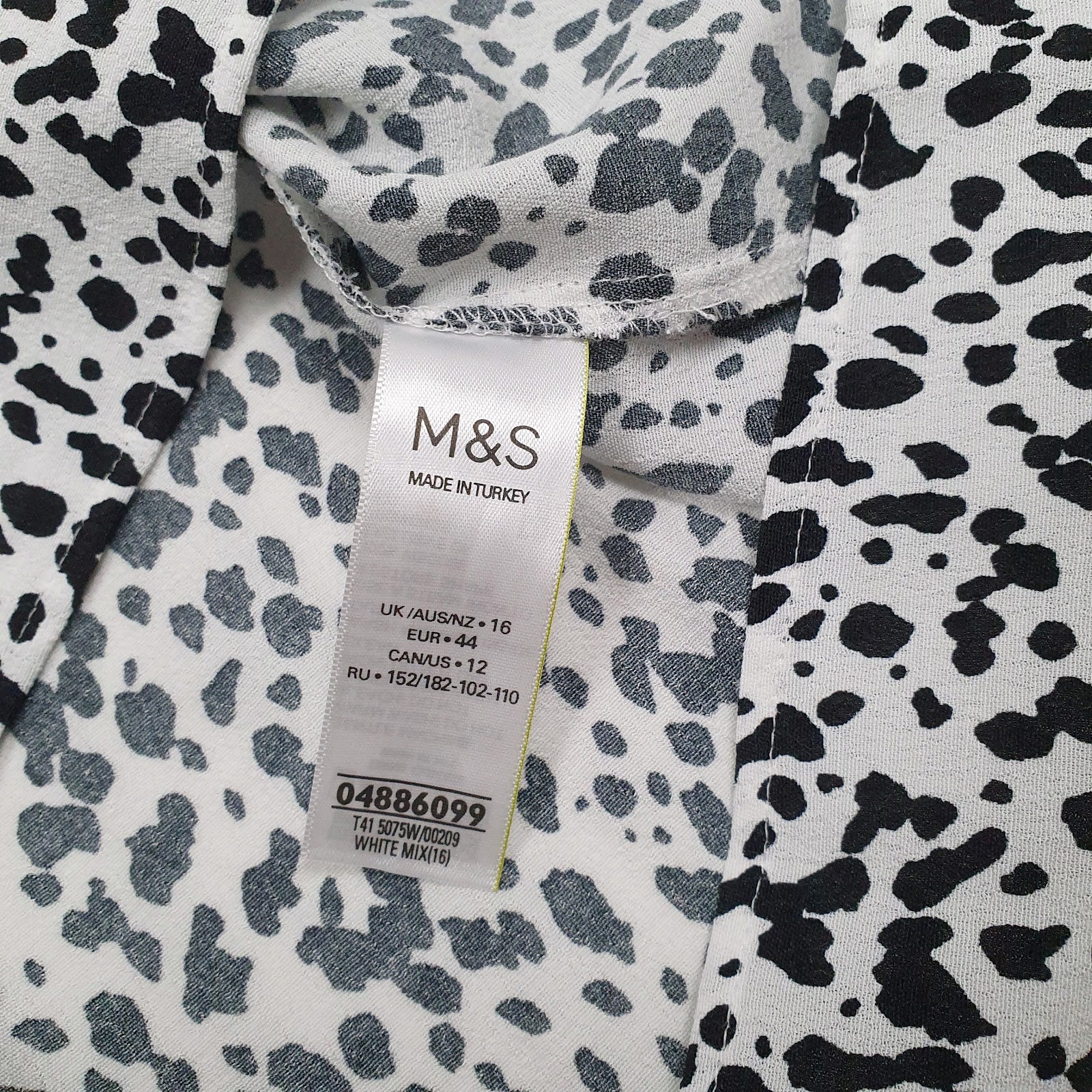 Womens White M&S   T Shirt