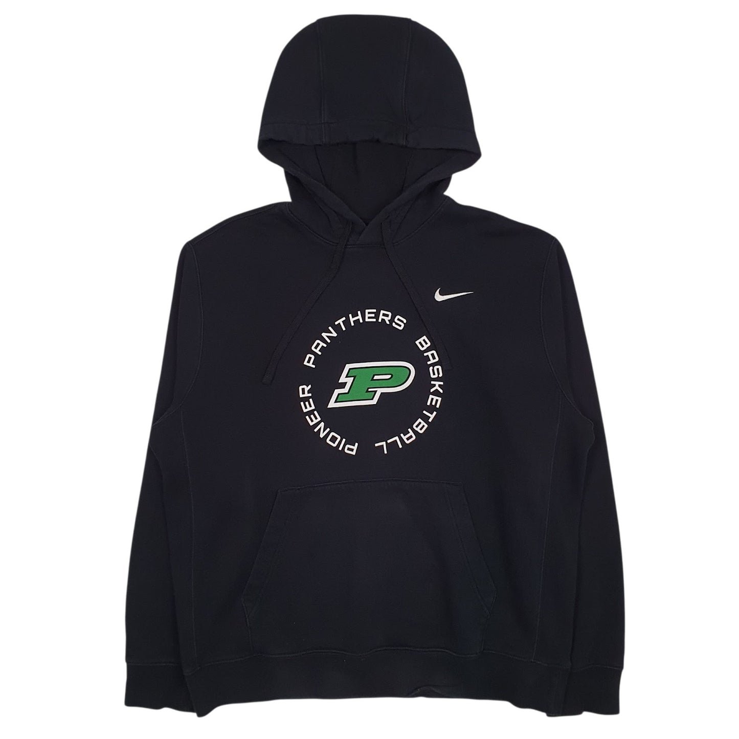 Mens Black Nike Pioneer Panthers Basketball Hoodie Jumper
