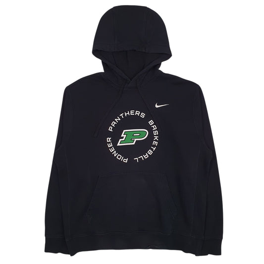 Mens Black Nike Pioneer Panthers Basketball Hoodie Jumper