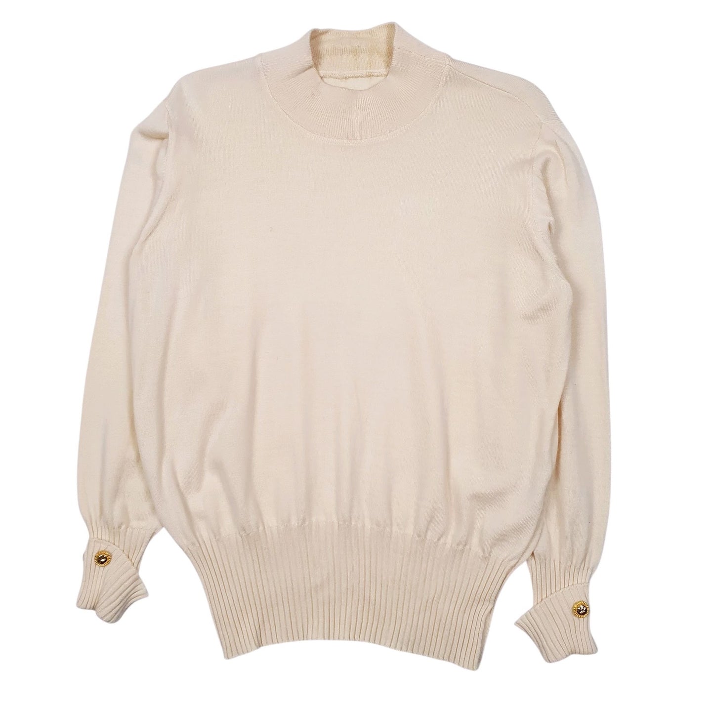 Womens Cream Unbranded  Crewneck Jumper