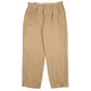 Mens Brown Polo Ralph Lauren Vintage 90s Pleated Formal Trousers