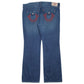 Mens Blue True Religion  Full Zip Jeans