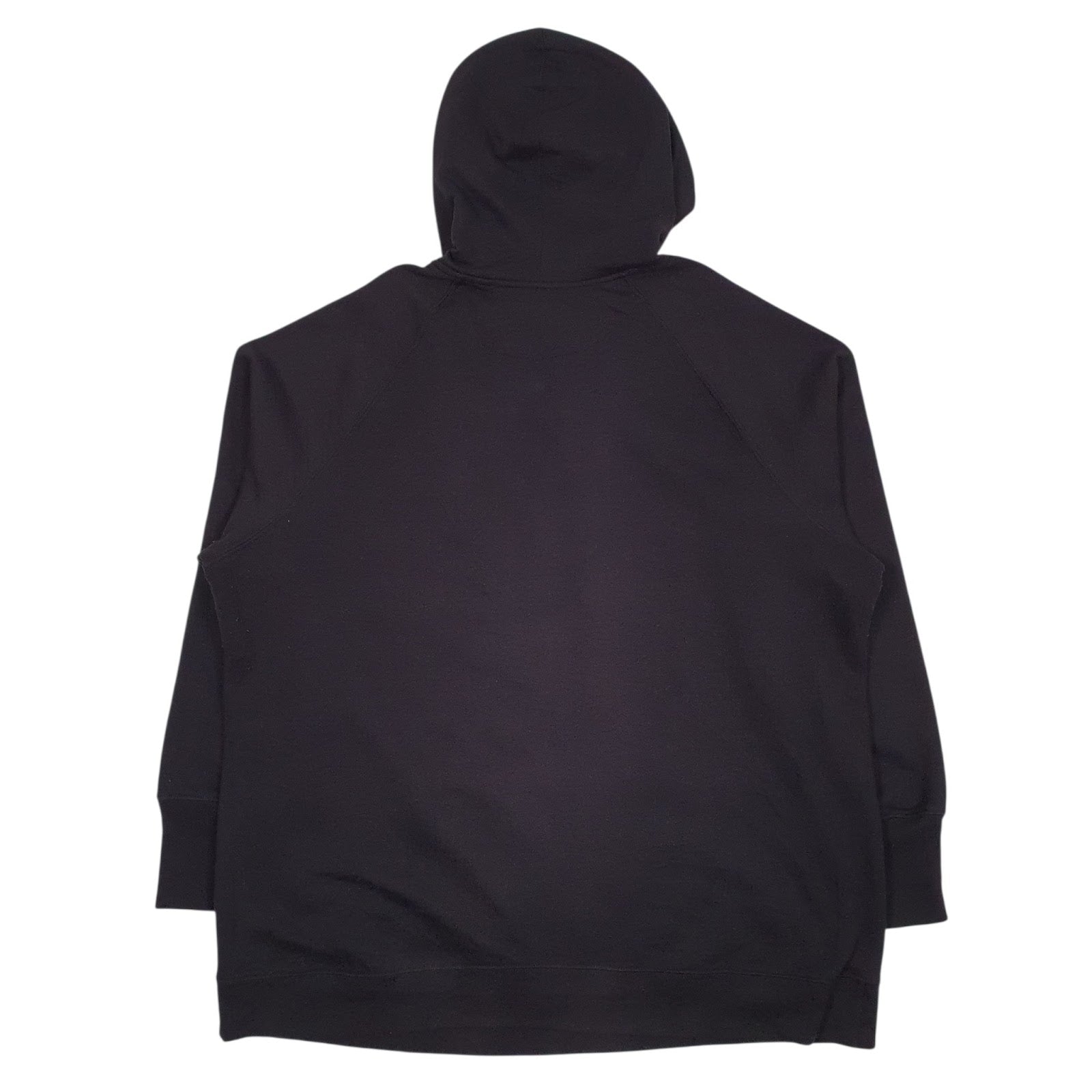 Womens Black Champion Spellout Hoodie Jumper