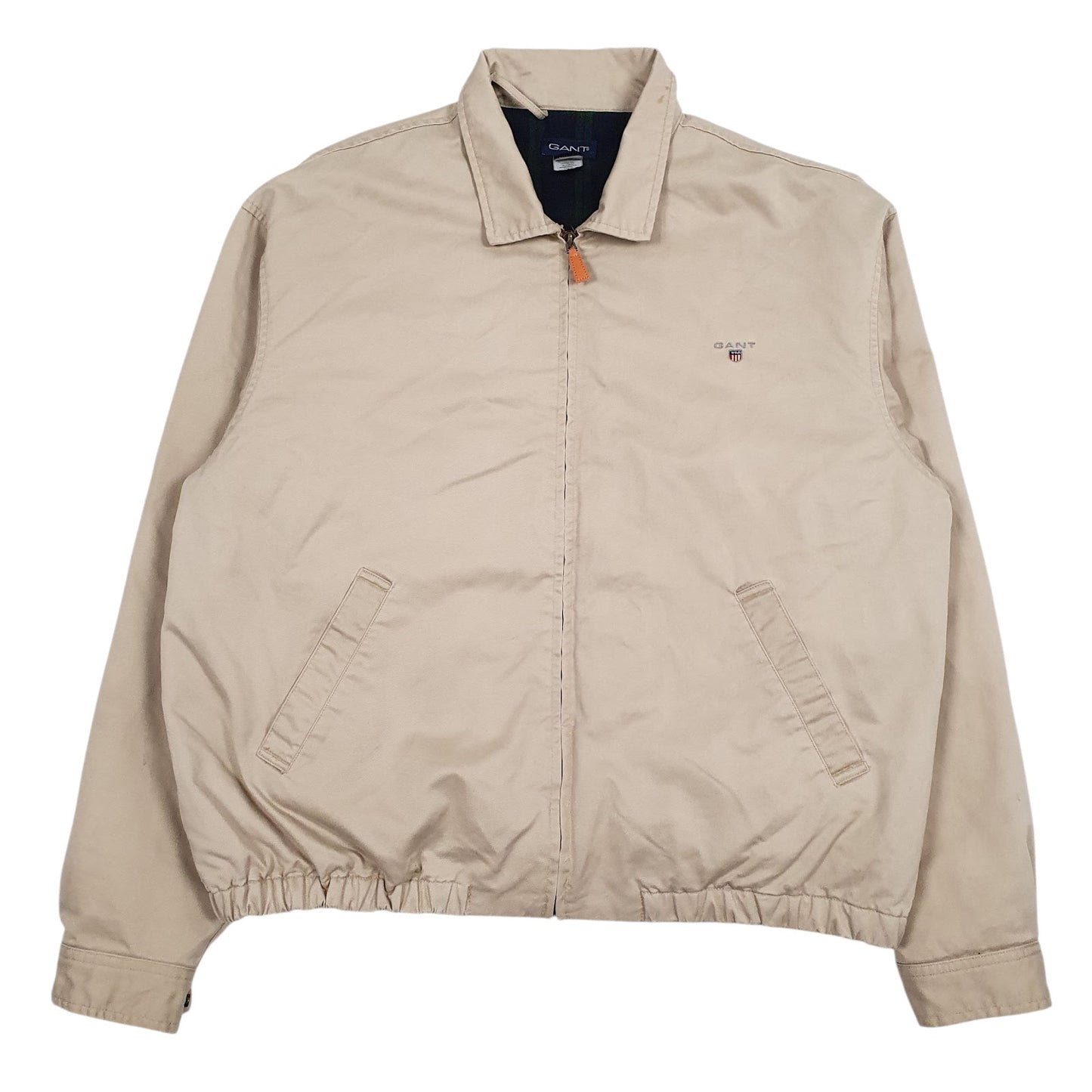 Mens Beige Gant Padded  Coat