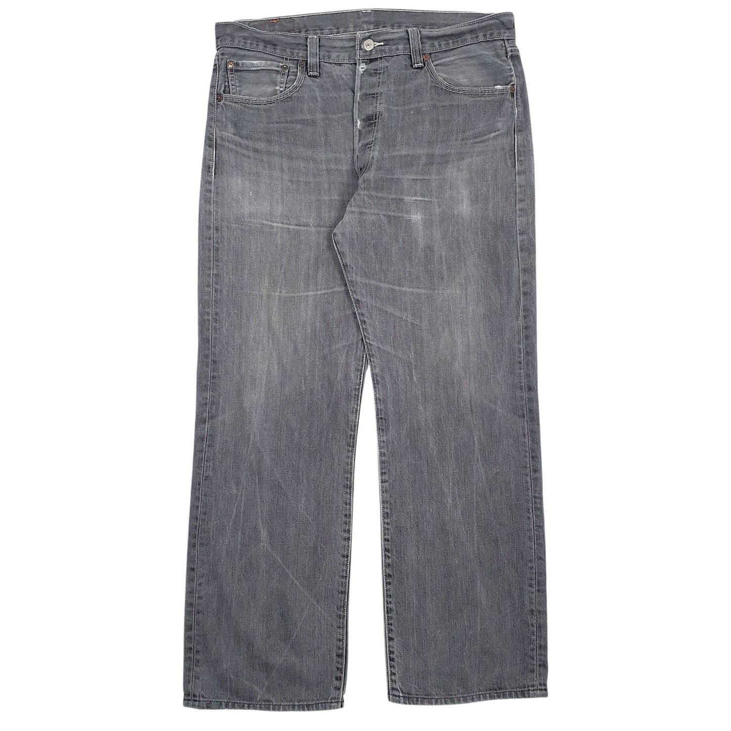 Mens Grey Levis  501 JeansW36 L28
