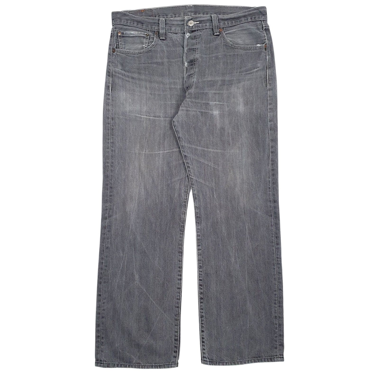 Mens Grey Levis  501 JeansW36 L28