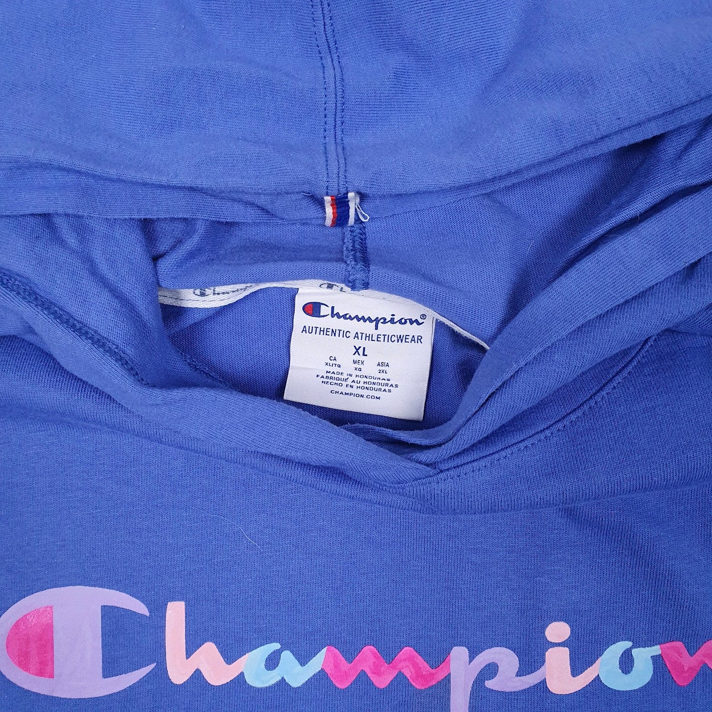 Womens Purple Champion  Hoodie Jumper