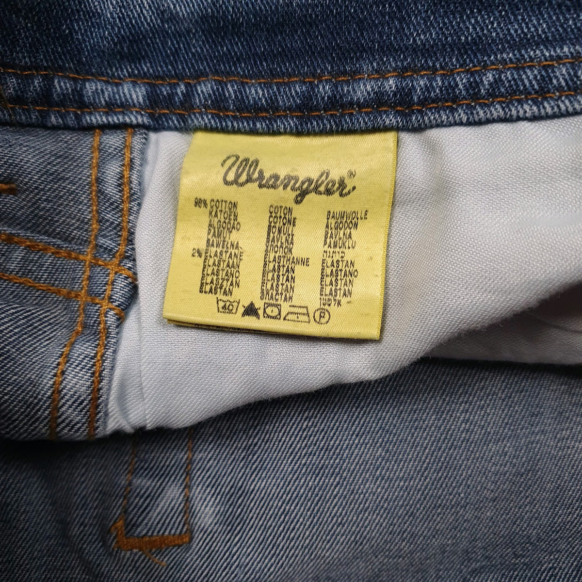 Mens Blue Wrangler   Shorts