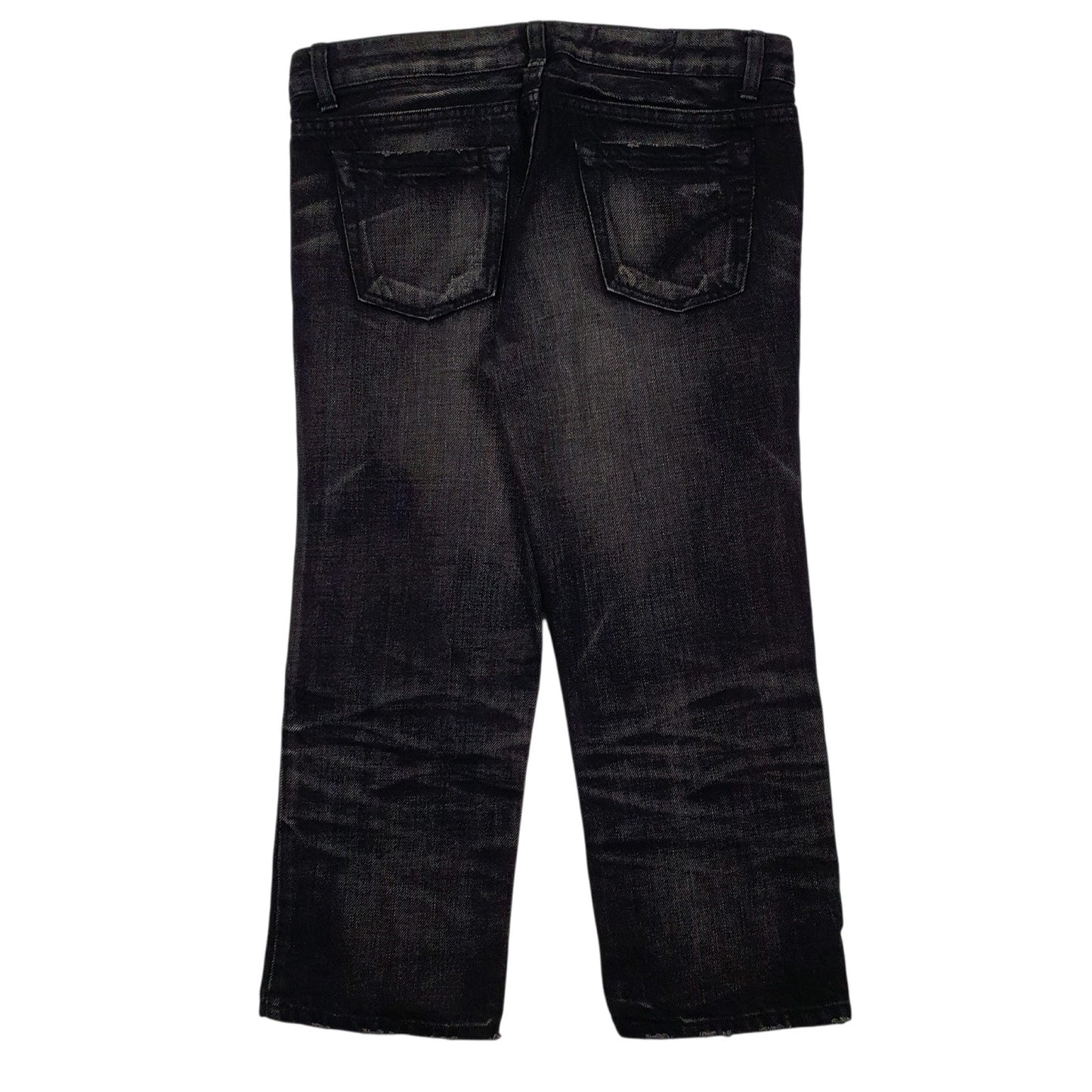 Womens Black Enchantment Capri  Jeans