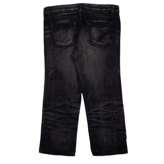 Womens Black Enchantment Capri  Jeans