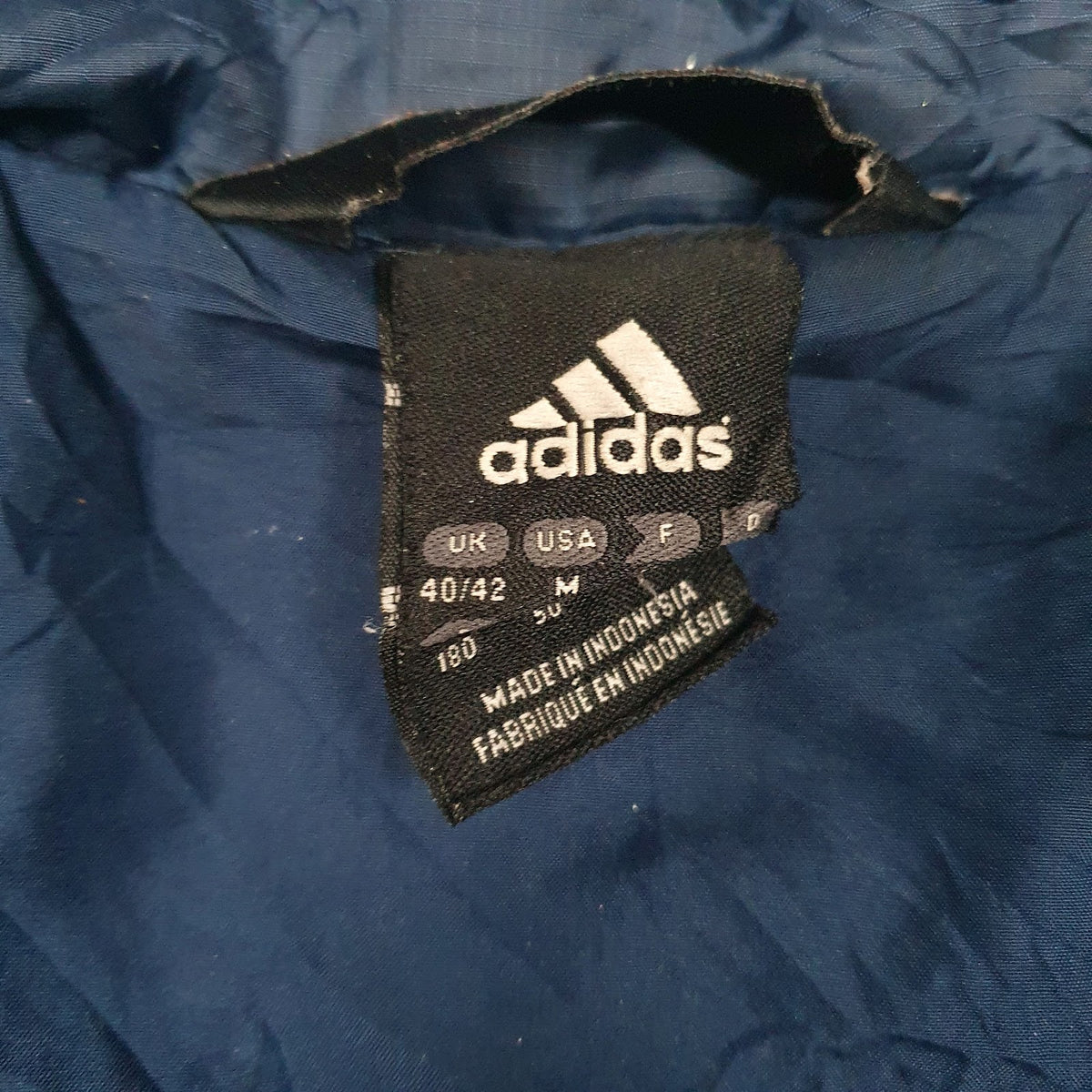 Mens Navy Adidas   Coat