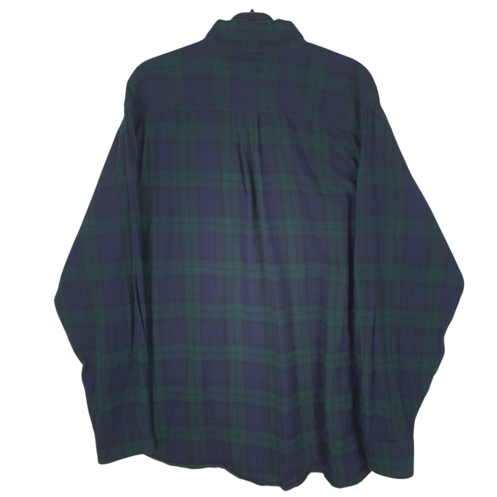 Mens Navy L.L.Bean Flannel  Shirt