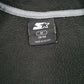 Mens Black Starter  Full Zip Jumper