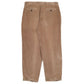 Mens Brown Nautica Pleated  Trousers