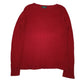 Womens Red Lauren Ralph Lauren Knit Crewneck Jumper