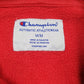 Mens Red Champion Spellout Hoodie Jumper
