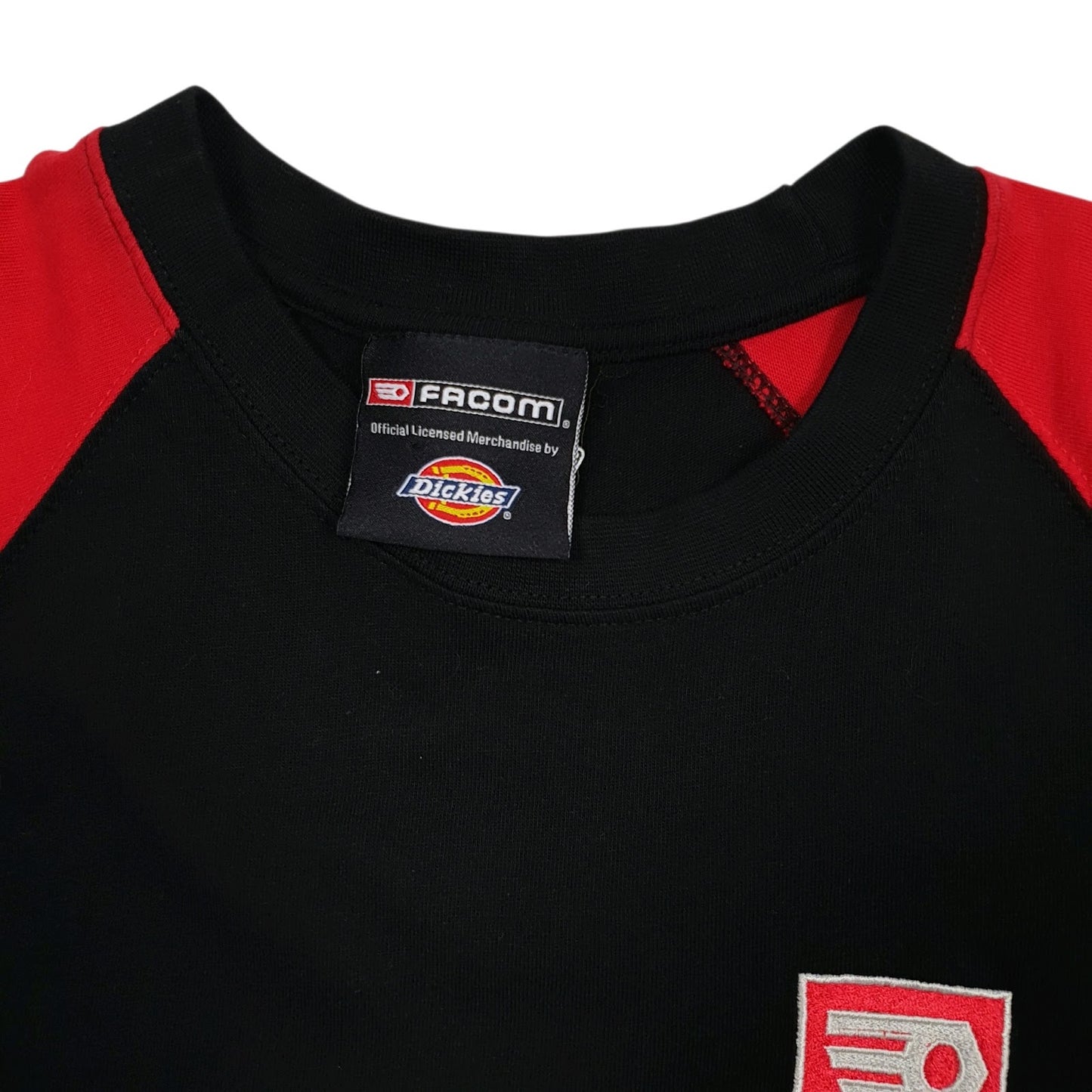 Mens Black Dickies Facom  T Shirt