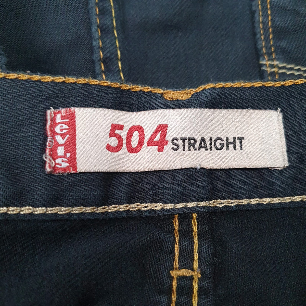 Womens Black Levis 504  Shorts