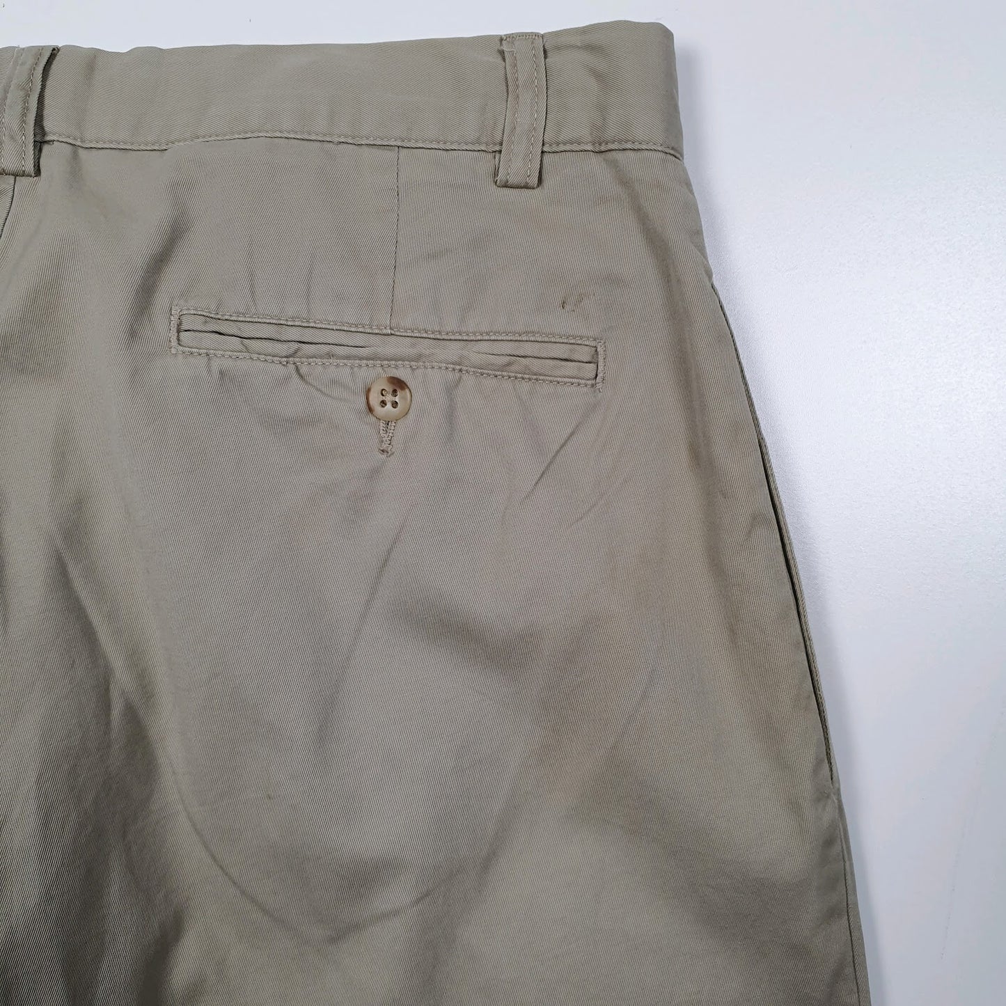 Mens Beige Polo Ralph Lauren Double Pleated  Trousers