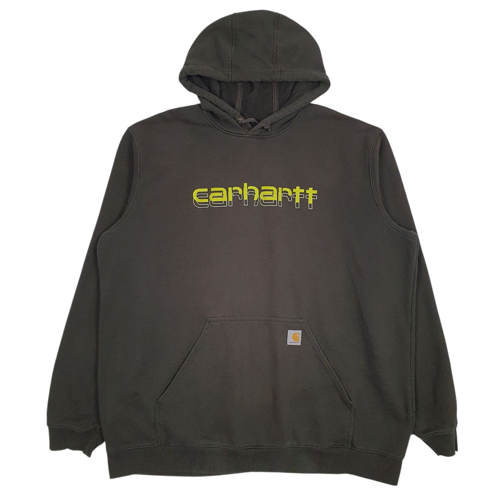 Mens Green Carhartt  Hoodie Jumper
