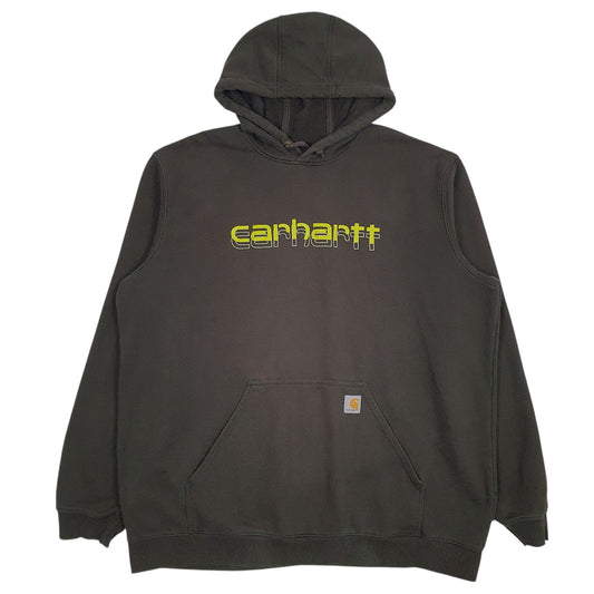 Mens Green Carhartt  Hoodie Jumper