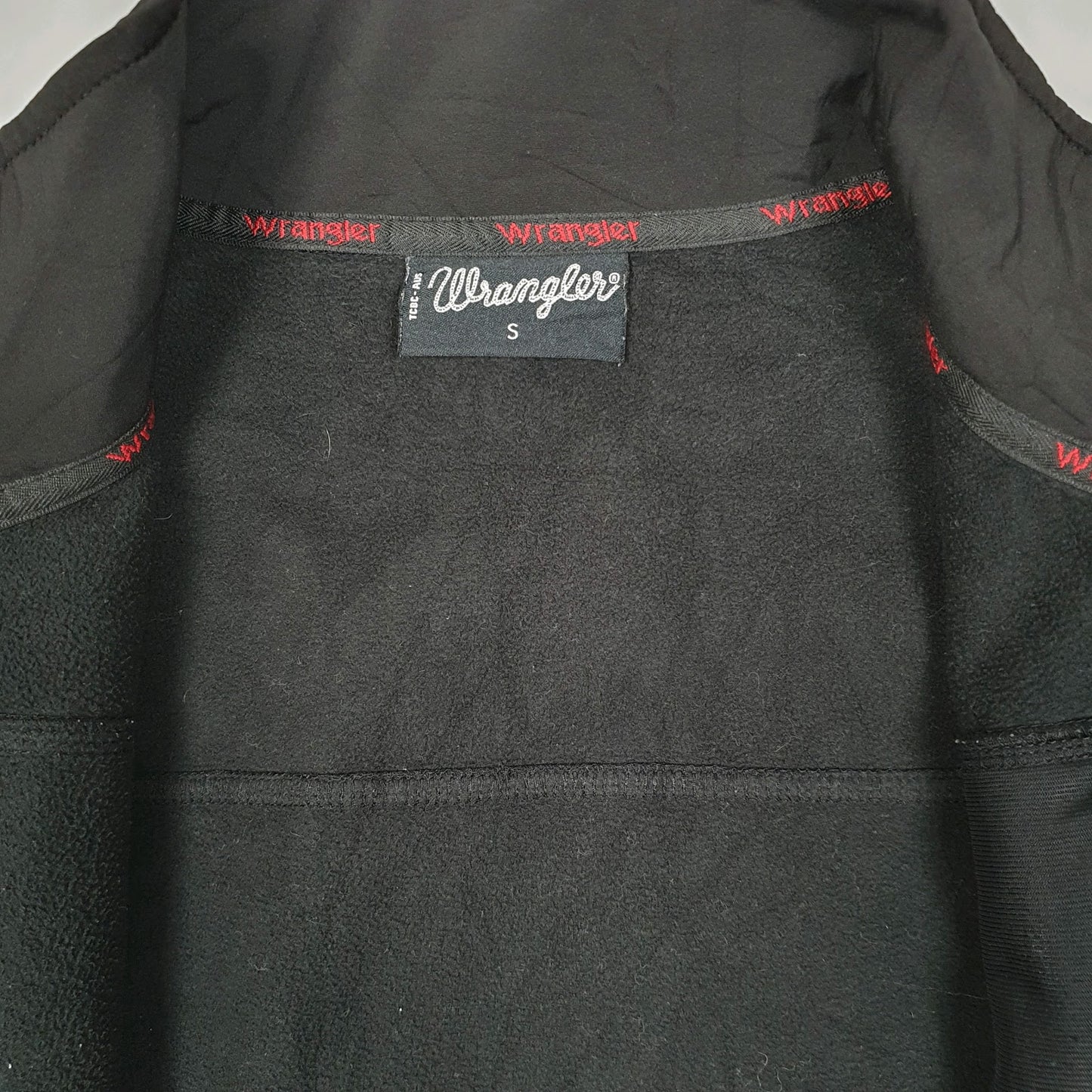 Mens Black Wrangler Windbreaker  Coat