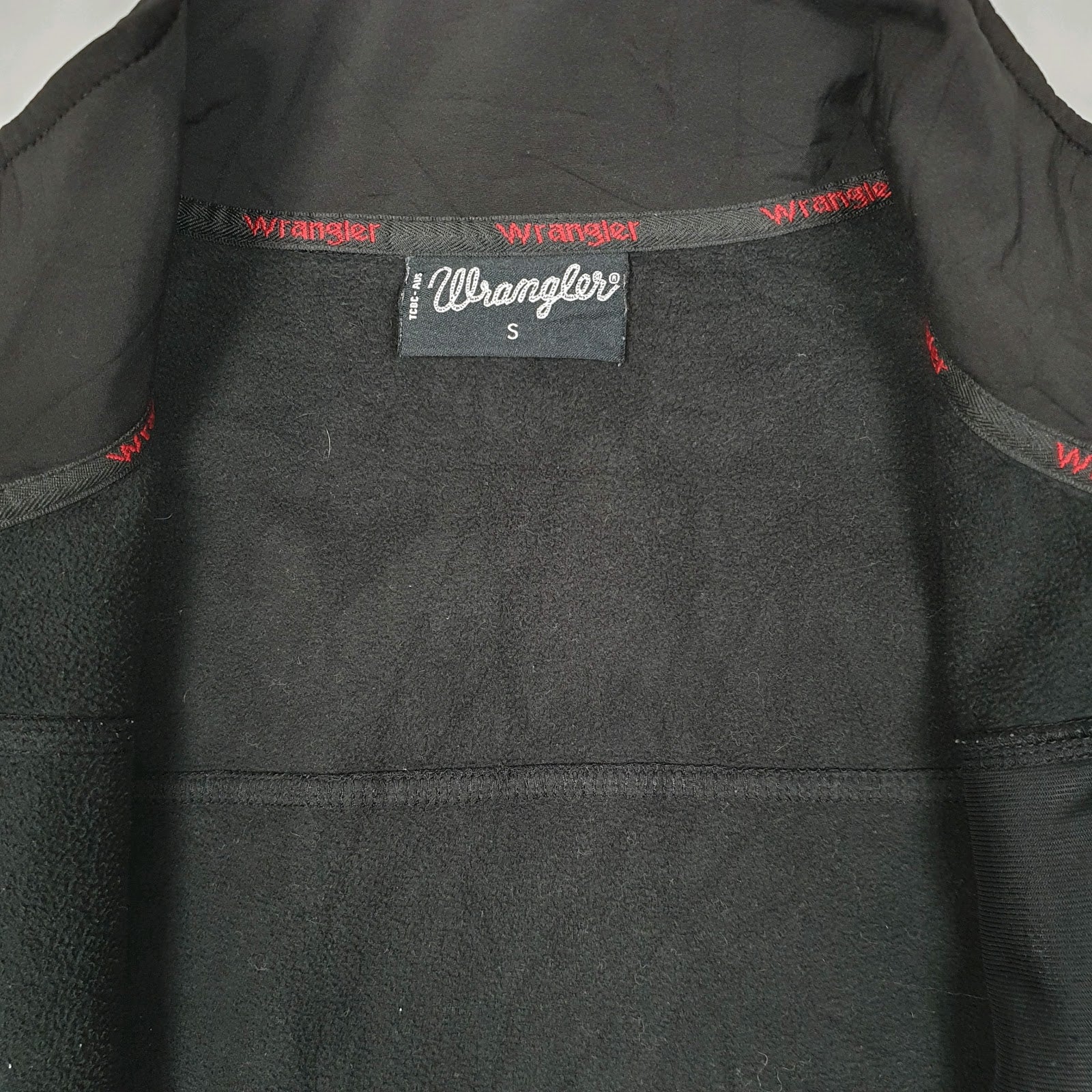Mens Black Wrangler Windbreaker  Coat